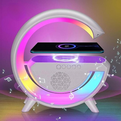 Altavoz Bluetooth | Reloj | Cargador Inalámbrico