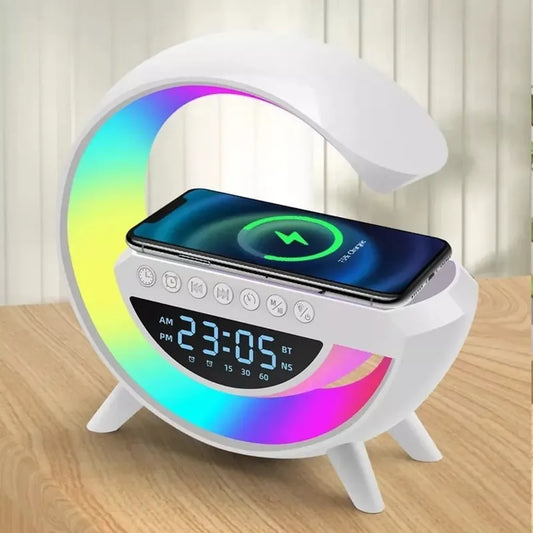 Altavoz Bluetooth | Reloj | Cargador Inalámbrico